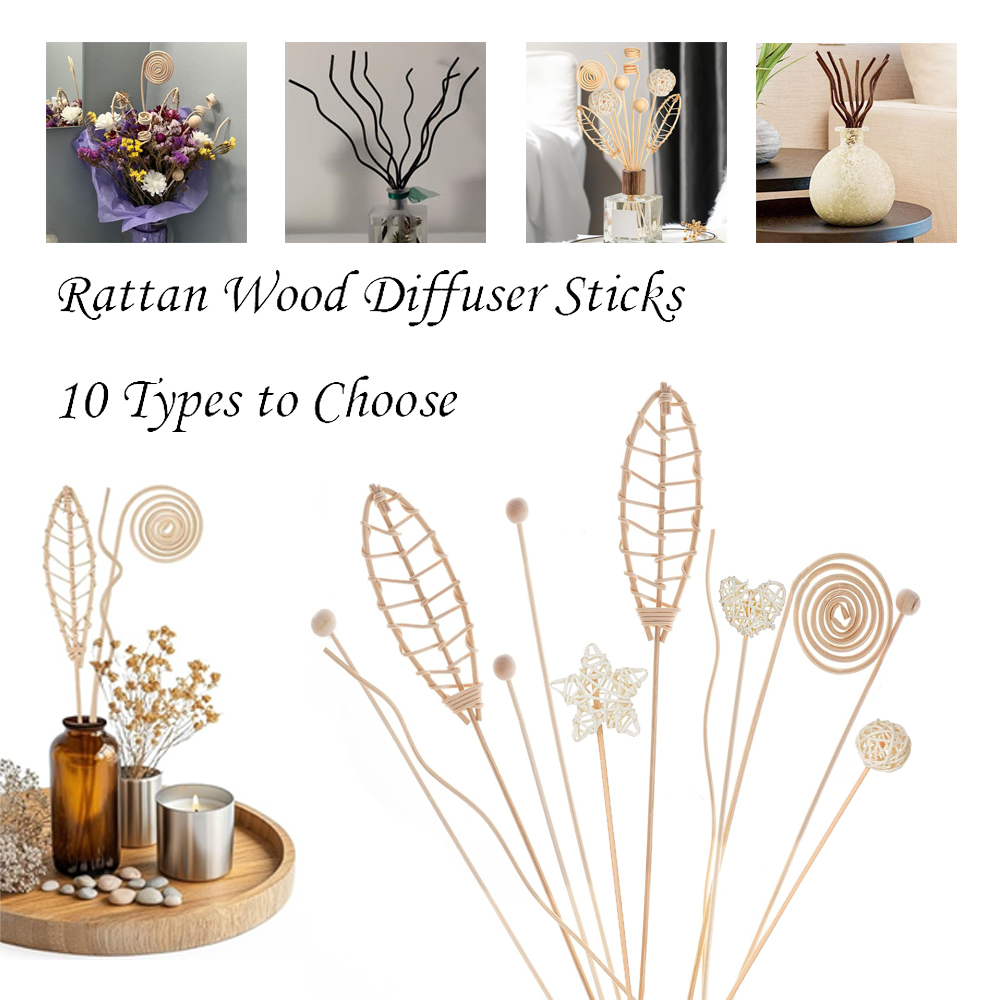 Home Fragrance Diffuser Refills - 5/15 個ロング波状籐リードディフューザースティックフレグランスディフューザー交換リフィルエアフレッシュナーホームフレグランスアクセサリー 3 ミリメートル