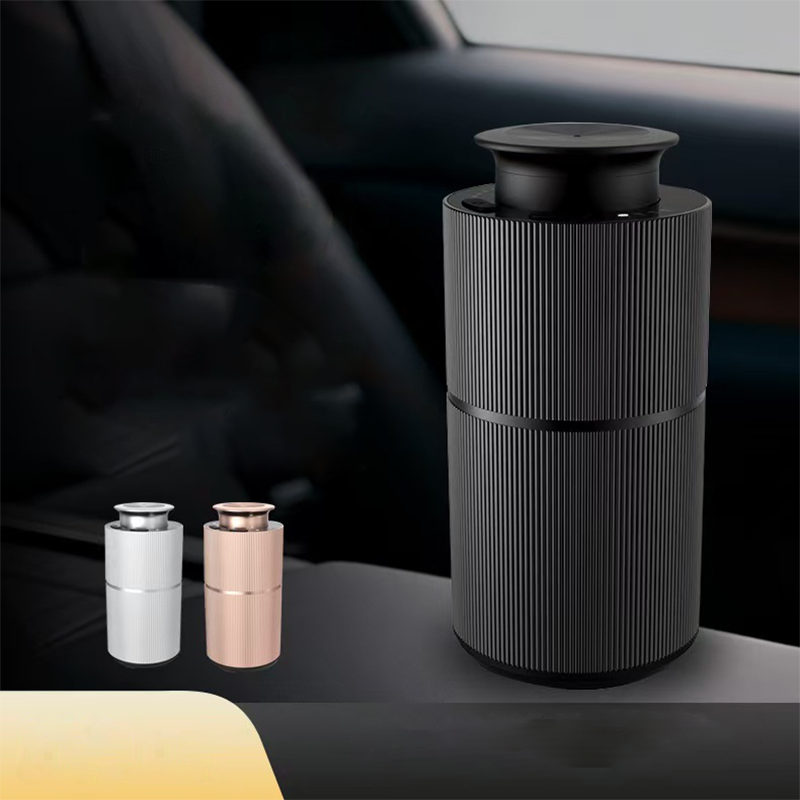 Home Fragrance System - メタルボディスマートカーディフューザー ポータブル充電式水なしアロマネブライザー 家庭用オフィス用エッセンシャルオイルフレグランスマシン