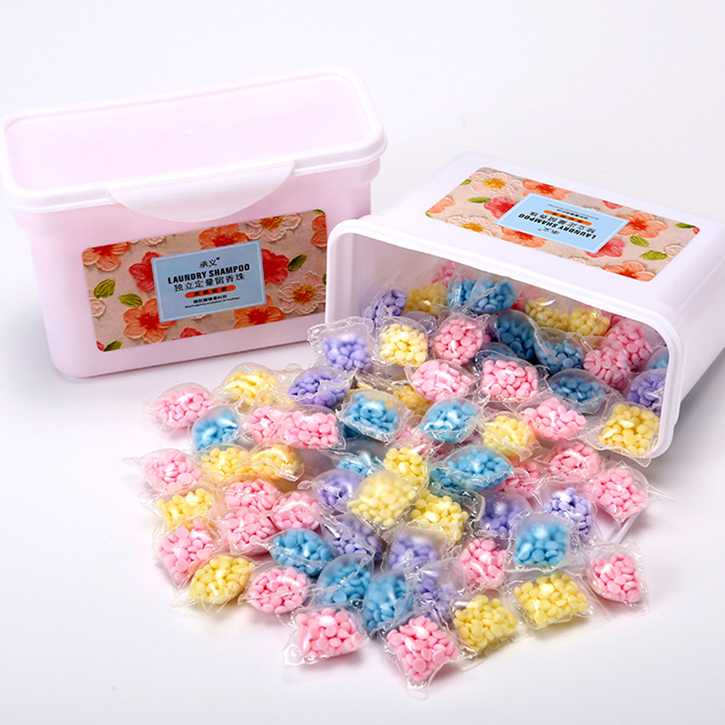 Scent Booster Bead - 洗濯機用洗剤カプセルボール,顆粒,香りを引き立てるビーズ,衣類ディフューザー,50個,100個