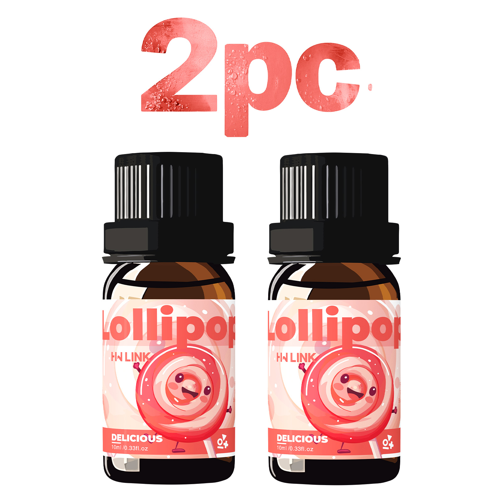 Home Fragrance System - キャンドル作り、加湿器、ディフューザー、ホームケア用の2個入り美味しい香りのオイル、長時間持続する香り。