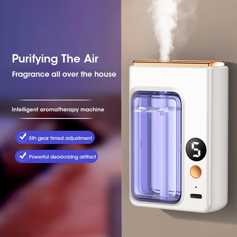 Home Fragrance Essential Oils - 40ML 自動ホームフレグランスマシン エッセンシャルオイルディフューザー ネブライザー 香水香りマシン キッチンとトイレの消臭に