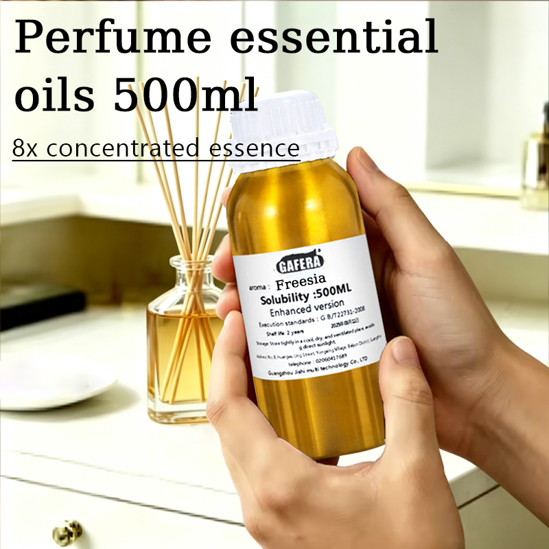 Home Fragrance Diffuser Refills - 500MLウォーターレスディフューザーオイル、高級ホテル風の香りのエッセンシャルオイルリフィル、ホームオフィス用アロママシン用