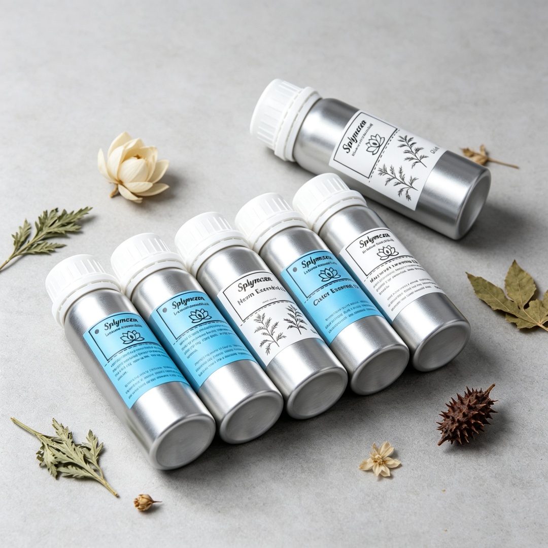 5種類の天然アロマセラピーオイル（よもぎ、ヒマシ、青蓮、沈香 - Home Fragrance Types のレビューと価格