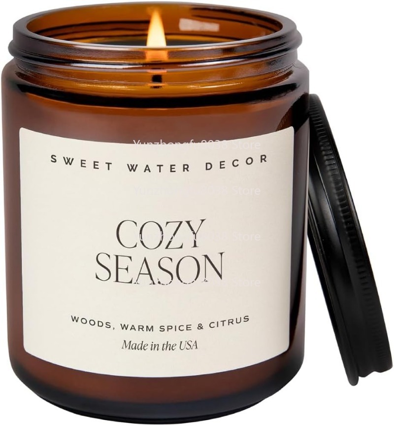 温かいスパイスと柑橘系の香りでホームデコレーションを彩る - - Amber Jar Candle のレビューと価格