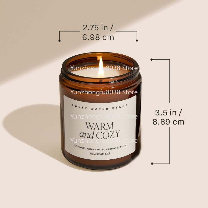 温かいスパイスと柑橘系の香りでホームデコレーションを彩る - - Amber Jar Candle のレビューと価格