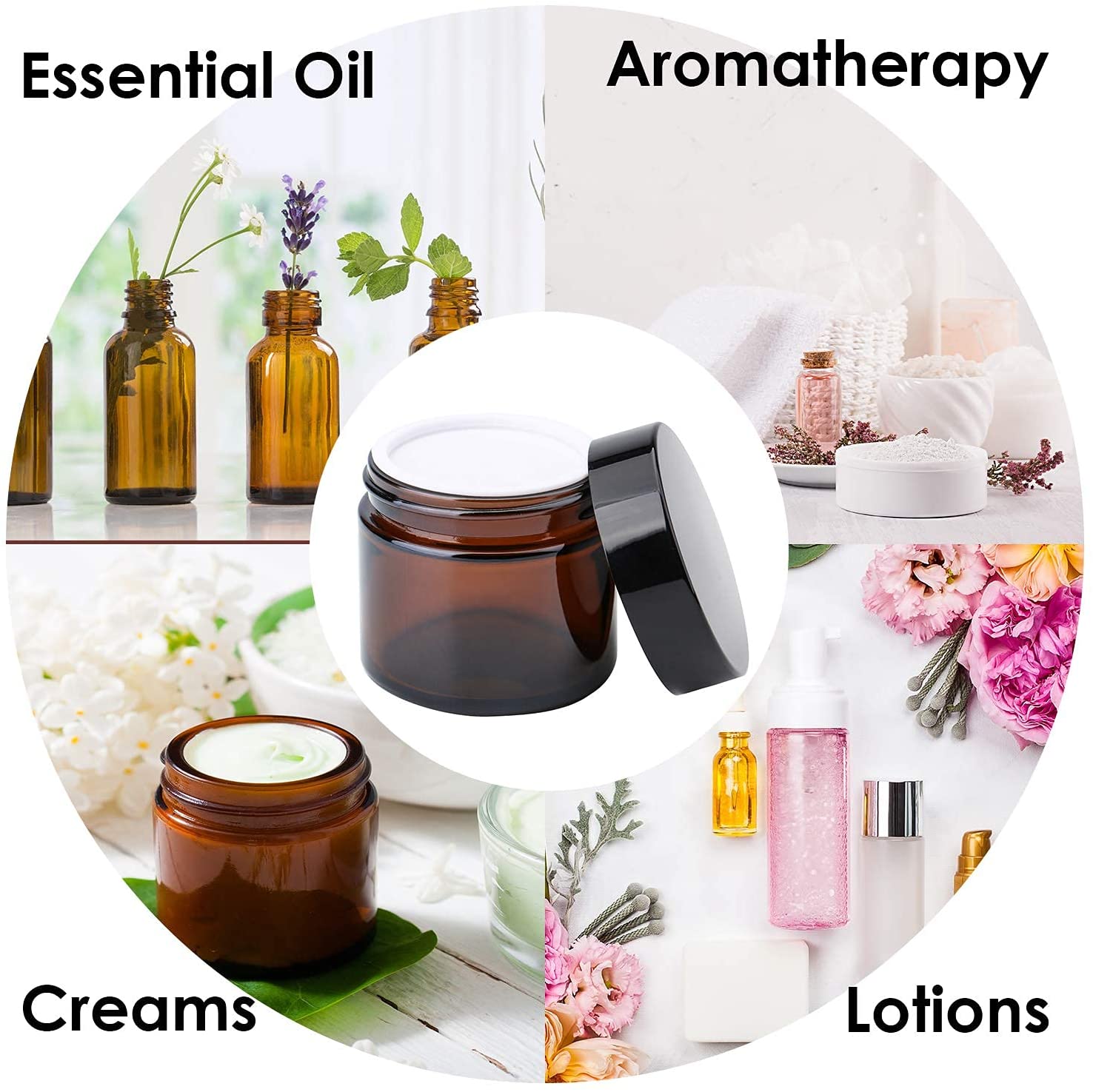 20個入り 5ml 10ml 15ml 20ml 30ml  - Amber Jar Candle のレビューと価格