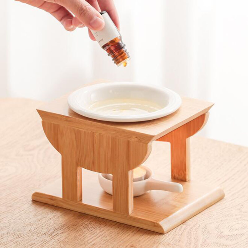 クリエイティブアロマバーナーエッセンシャルオイル炉キャンドル - Home Fragrance Lamp のレビューと価格