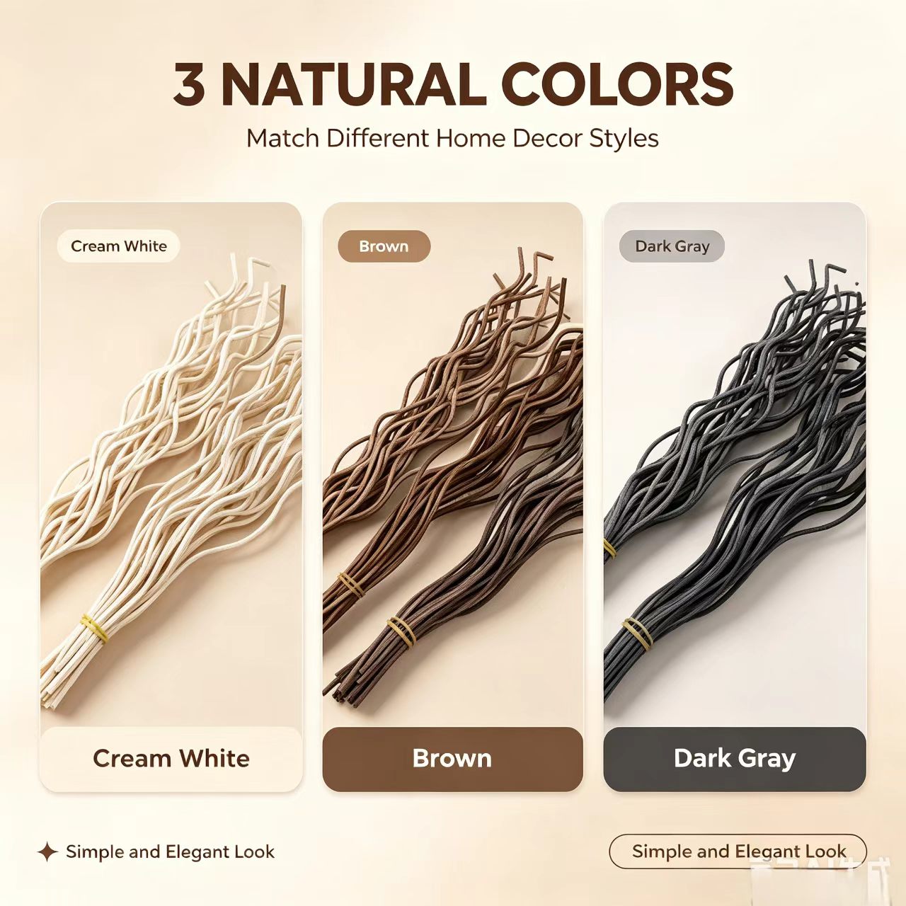 20 個の長い波状籐リードディフューザースティックフレグラン - Home Fragrance Diffuser Refills のレビューと価格