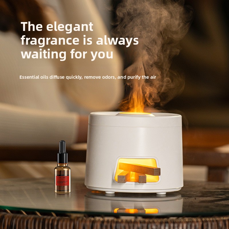 新製品 クリエイティブ レトロ 七色炎アロマディフューザー  - Home Fragrance Types のレビューと価格