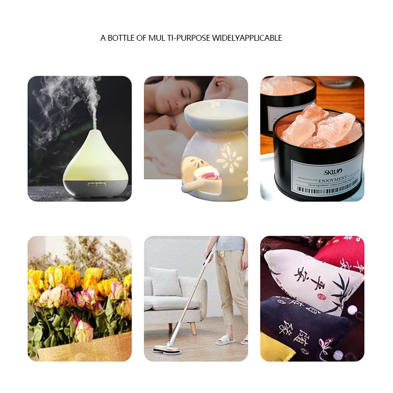 アロマディフューザー用エッセンシャルオイル,18種類のフレー - Home Fragrance Diffuser Refills のレビューと価格
