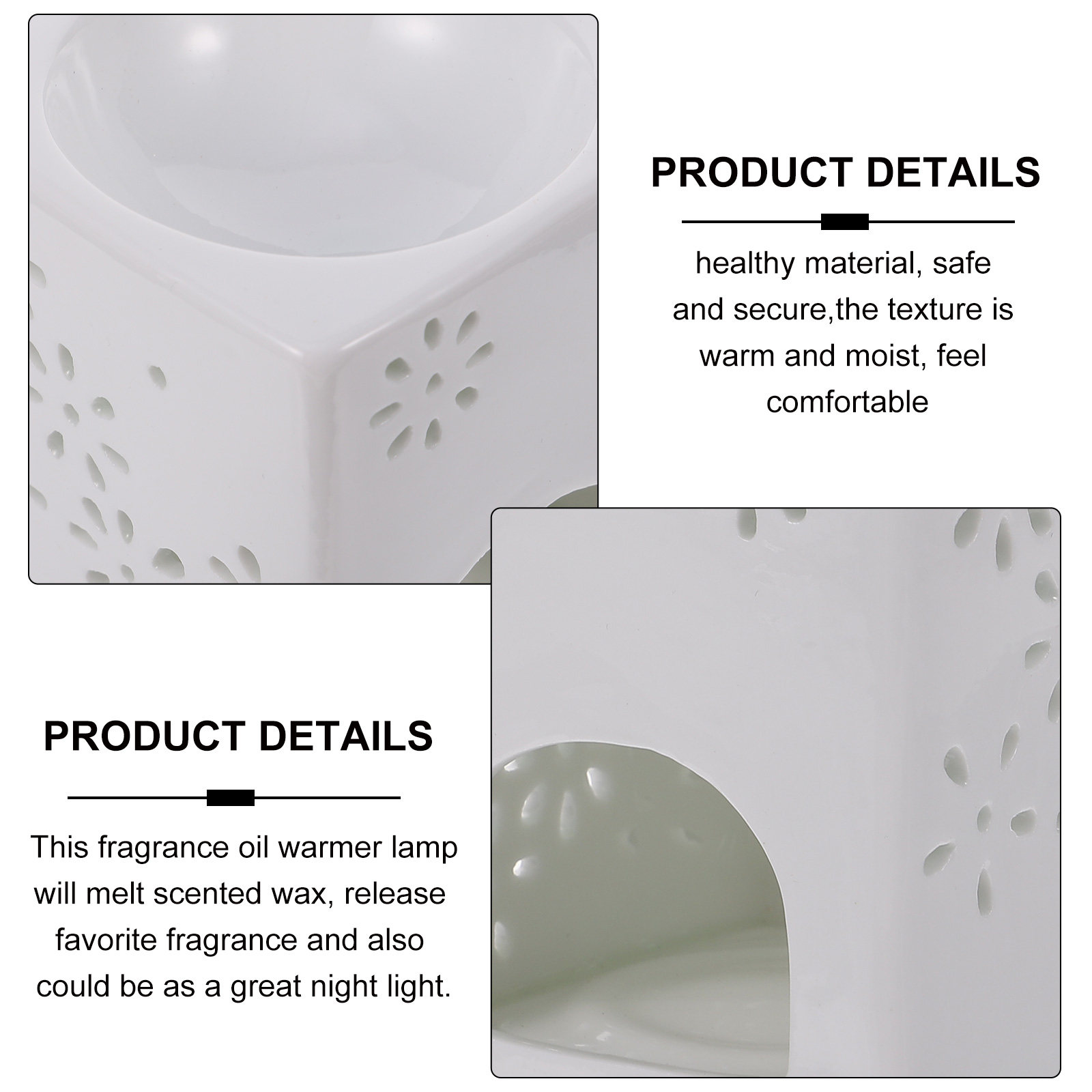 繊細な香りのランプ 家庭用フレグランスウォーマー ワックスバ - Home Fragrance Lamp のレビューと価格