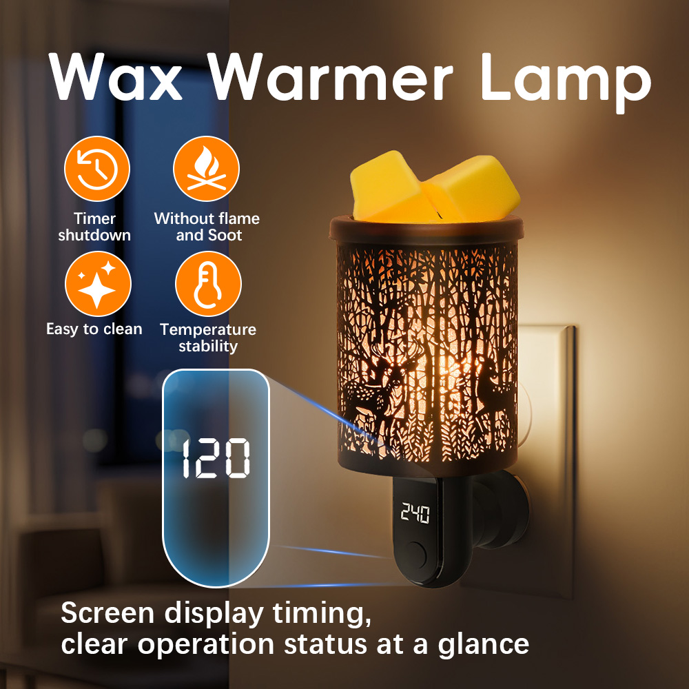 香り付きワックスメルティングバーナー アロマセラピーワックス - Home Fragrance Lamp のレビューと価格