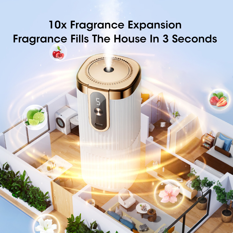 充電式ミニ大型ミスト5段階速度調整エッセンシャルオイルディフ - Home Fragrance System のレビューと価格