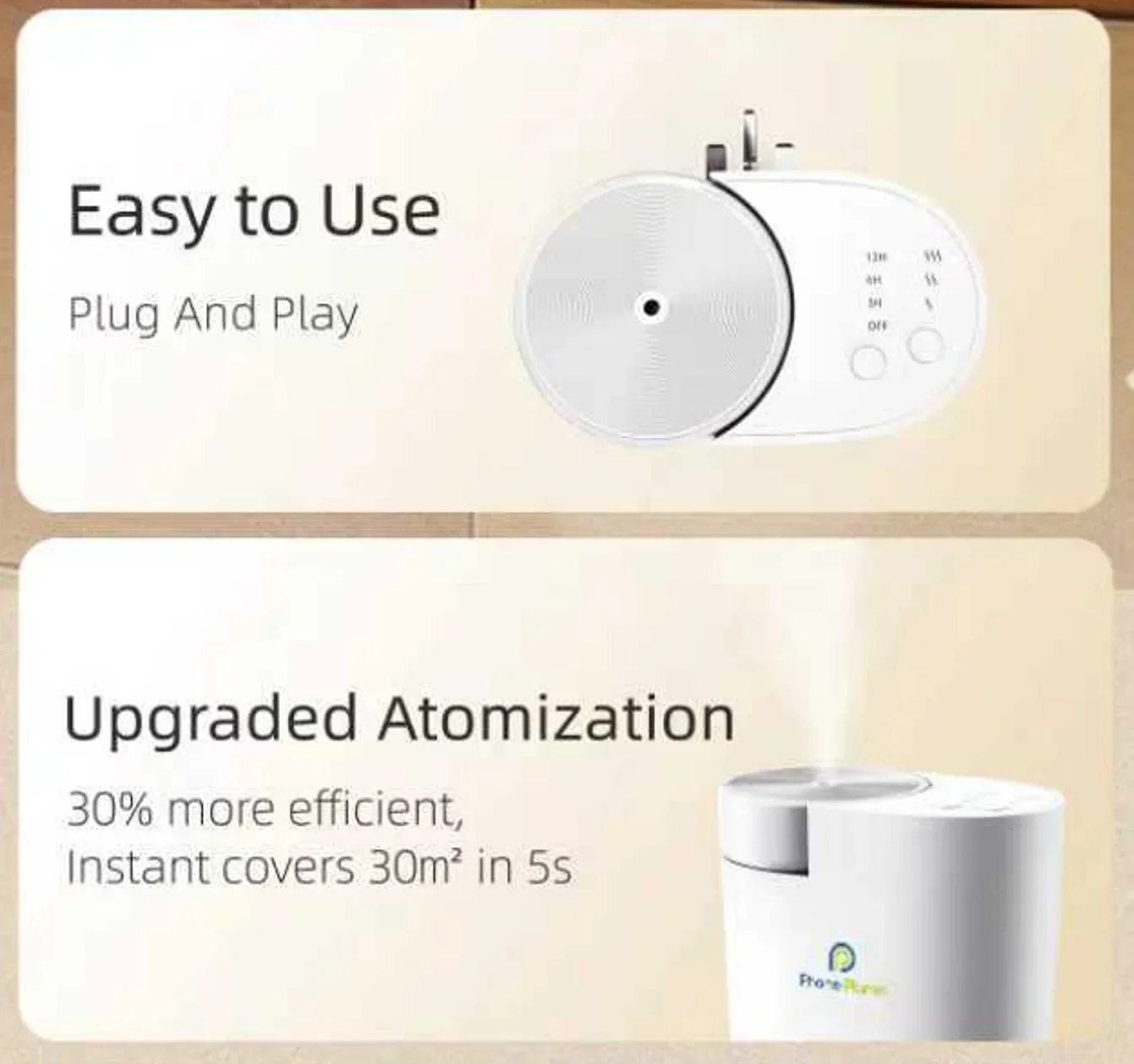 新型ホットスマートルームフレグランスディフューザー ミニ壁掛 - Home Fragrance System のレビューと価格