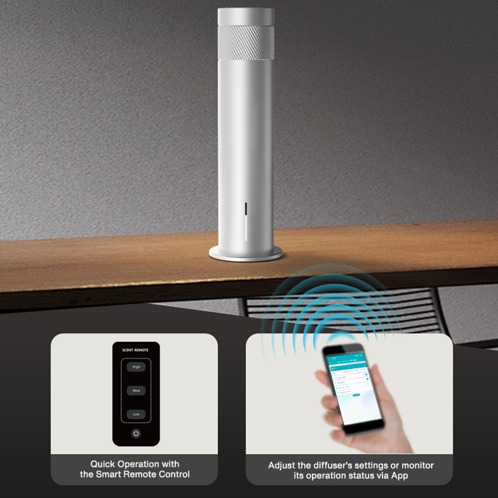 200m³ スマート電気エッセンシャルオイルディフューザー香 - Home Fragrance System のレビューと価格