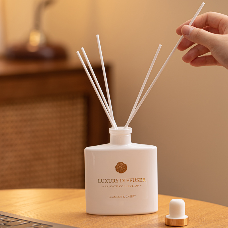 リードディフューザー＆香り付きキャンドルギフトセット、ガラス - Home Fragrance Wax Melts のレビューと価格