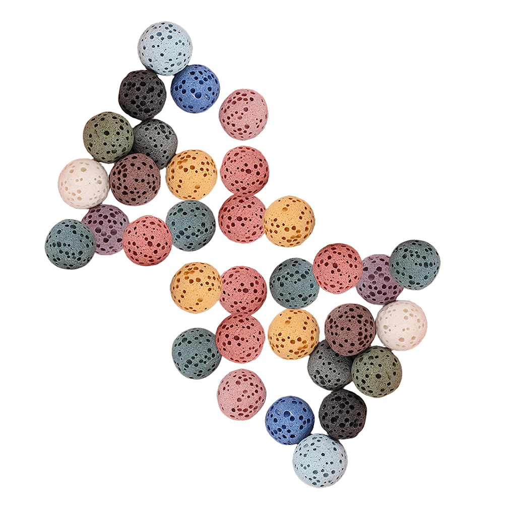 33 個の火山石ディフューザービーズ 10 ミリメートルラウ - Scent Booster Bead のレビューと価格